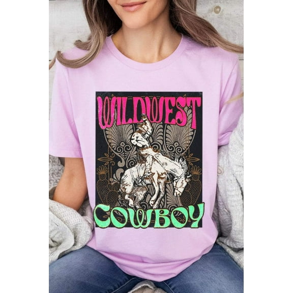 Wild West Cowboy Graphic Tee