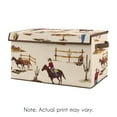 thumbnail image 1 of Wild West Cowboy Storage Fabric Toy Box by Sweet Jojo Designs, 1 of 4