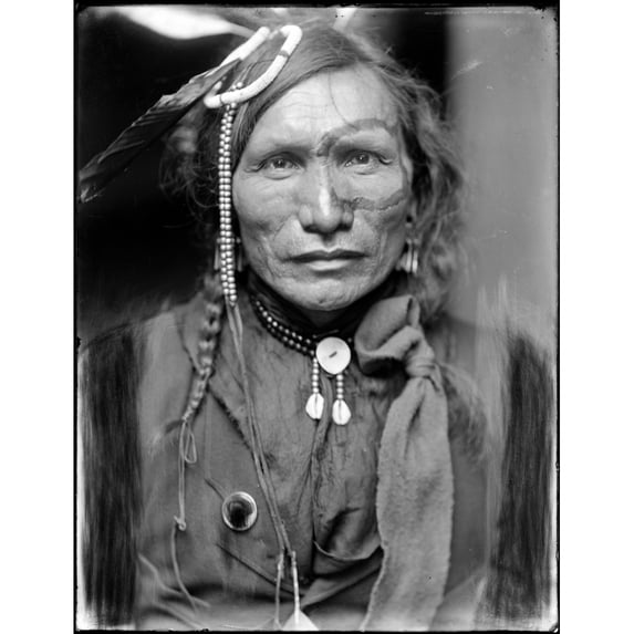 Wild West. Iron White Man History (24 x 36)