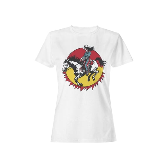 Wild West Rodeo Cowboy Women's T-shirt