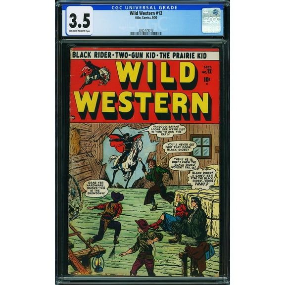Wild Western #12 - CGC 3.5 Comic Book