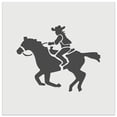 thumbnail image 1 of Wild Western Cowboy Riding on Horse DIY Cookie Wall Craft Stencil - 9.0 Inch, 1 of 5