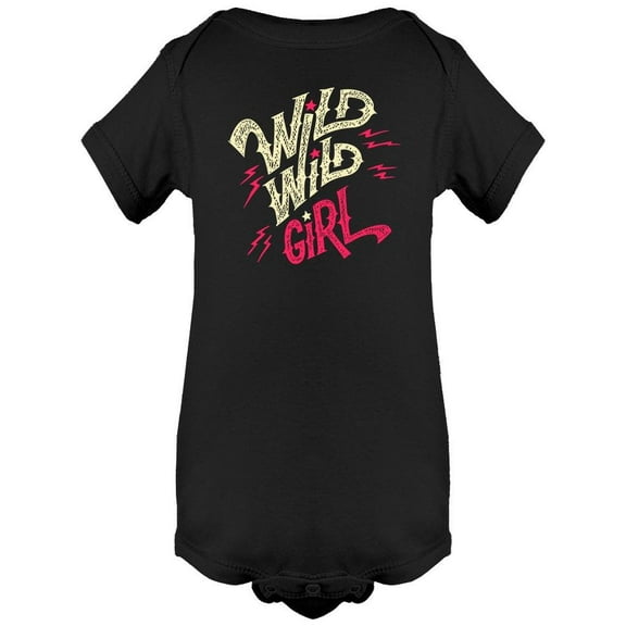 Wild Wild Girl  Bodysuit Infant -Image by Shutterstock,  12 Months
