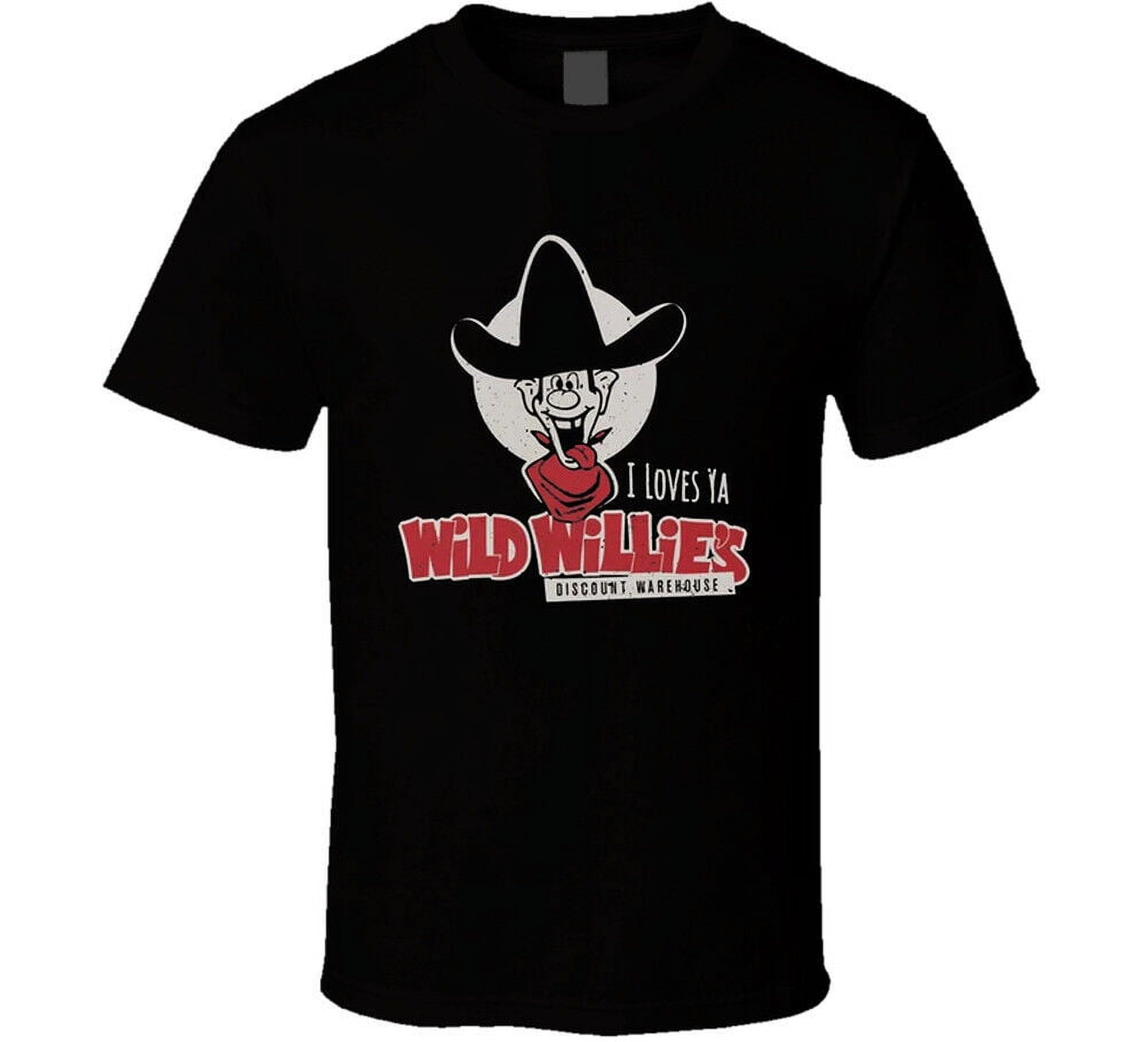 Wild Willie's Discount Warehouse Topeka T Shirt