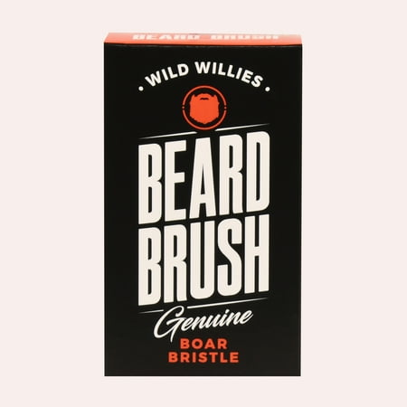 Wild Willies Beard Brush with Natural Boar Bristles Beard Hair Brush 1 Ct