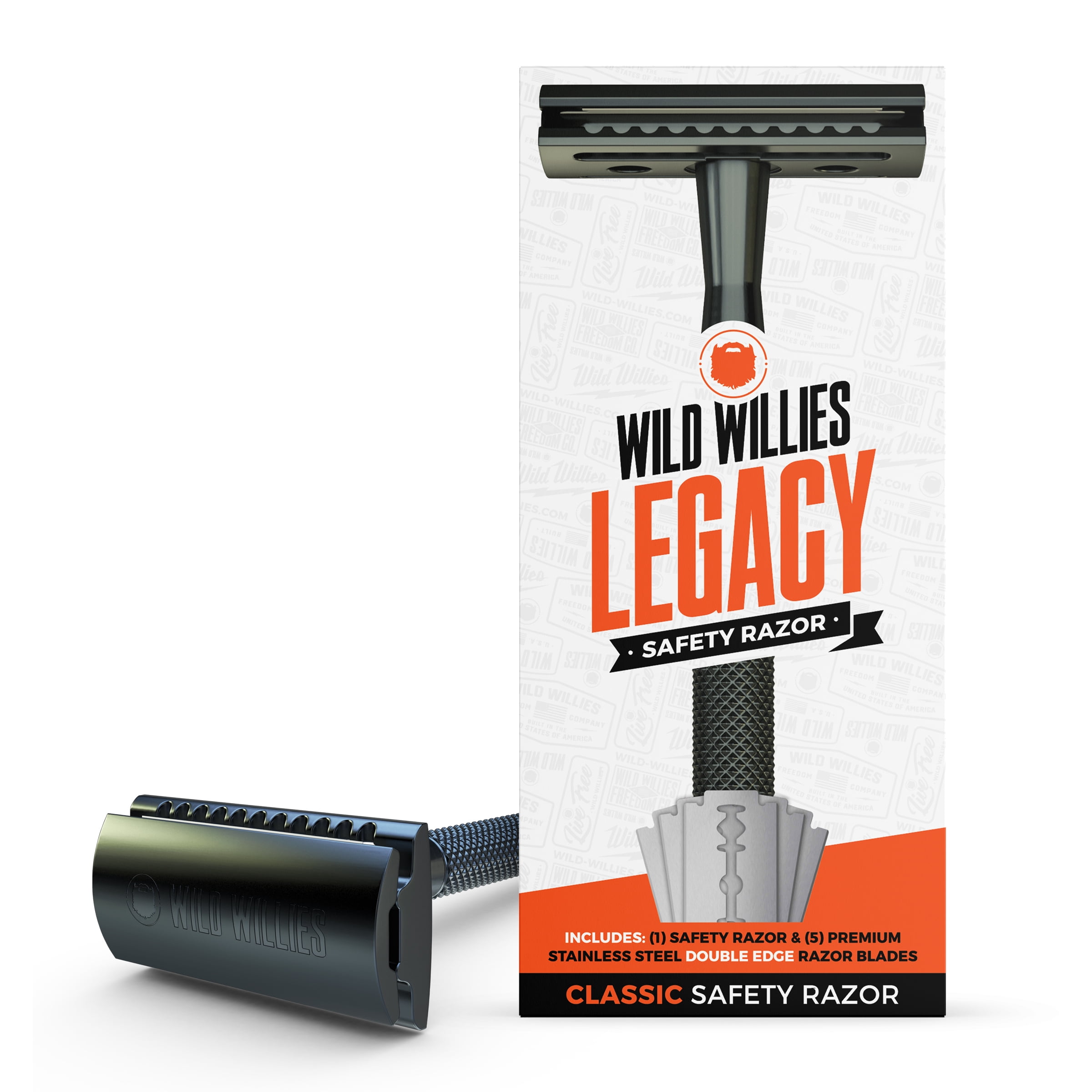 Wild Willies Legacy Safety Razor - Walmart.com