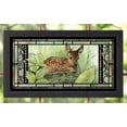 thumbnail image 1 of Wild Wings 5386600407 Stained Glass Art, 23-inch Width (Hidden Fawn), 1 of 1