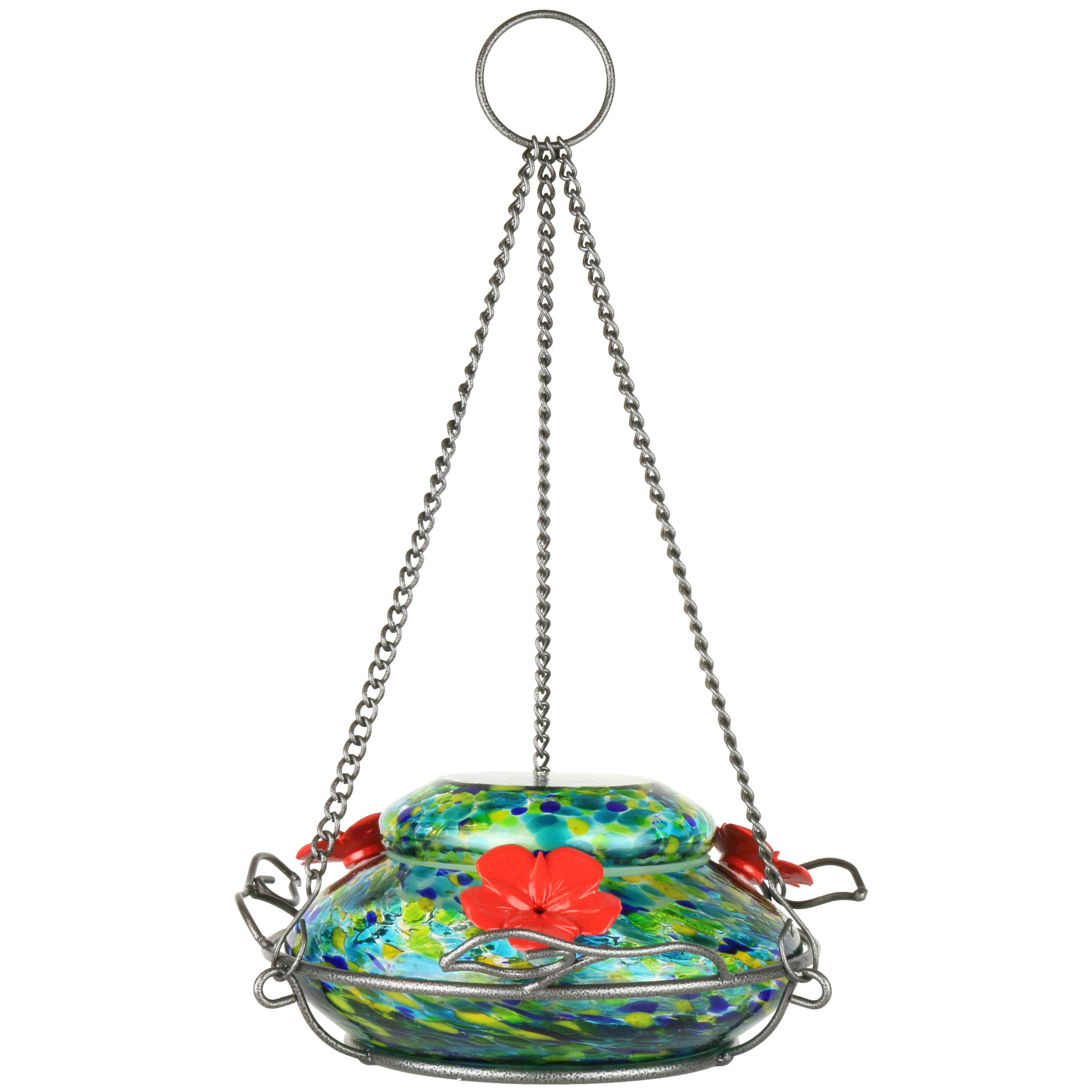 Songbird Essentials Hummingbird with Upright Wings Small Window Thermometer