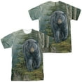 thumbnail image 1 of Wild Wings Black Bear Unisex Adult Sublimated Costume T Shirt (Front/Back), Medium, 1 of 2
