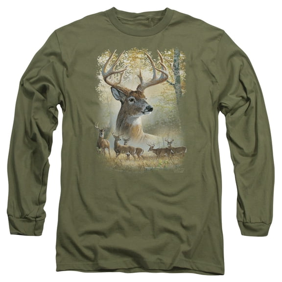 Wild Wings - Bucks - Long Sleeve Shirt - Large