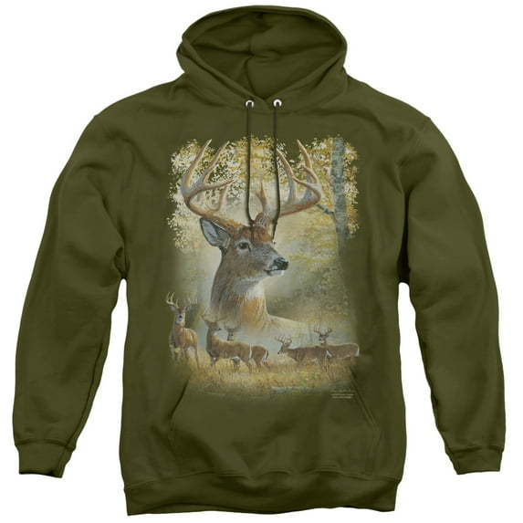 Wild Wings - Bucks - Pull-Over Hoodie - Medium