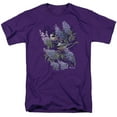 thumbnail image 1 of Wild Wings Chickadees And Lilacs S/S Adult 18/1 T-Shirt Purple, 1 of 1