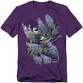 thumbnail image 1 of Wild Wings T-Shirt Chickadees And Lilacs Unisex Graphic Tee For Men & Women, 1 of 7
