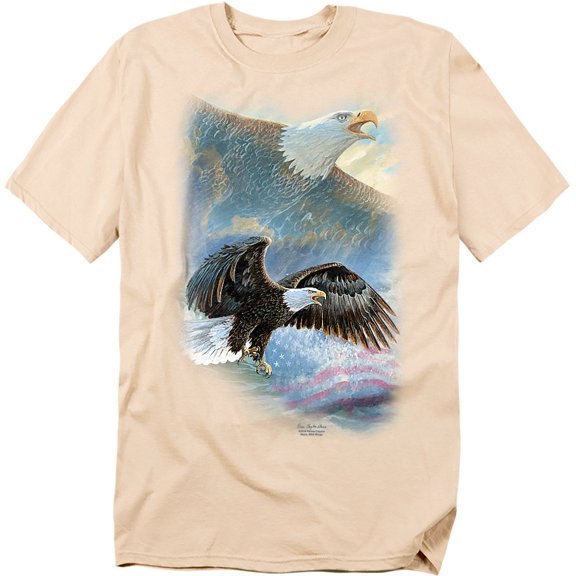 Wild Wings T-Shirt Eagle Pride Unisex Graphic Tee For Men & Women