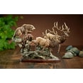 thumbnail image 1 of Encounter - Elk & Bear Sculpture by Danny Edwards, 1 of 2