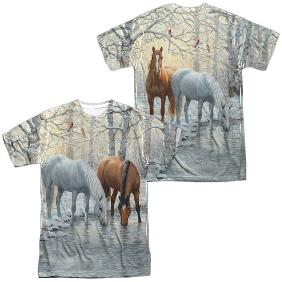Wild Wings Frosty Sunshine Unisex Adult Sublimated Costume T Shirt (Front/Back), X-Large