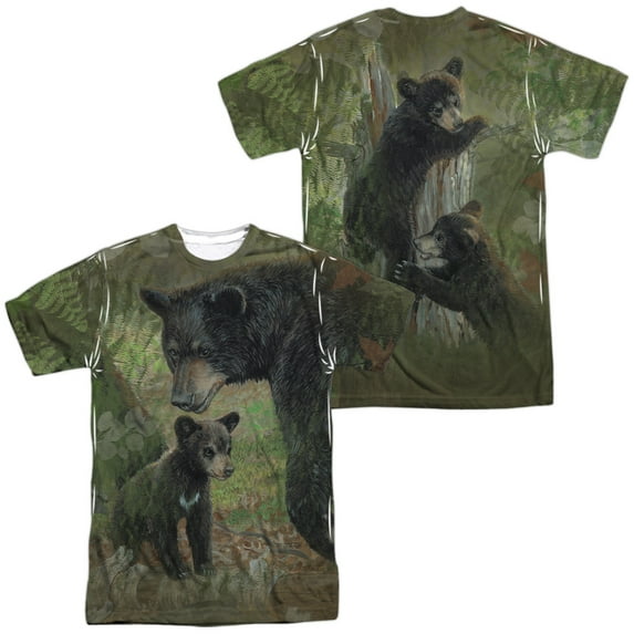Wild Wings Moms Never Far Unisex Adult Sublimated Costume T Shirt (Front/Back), Medium Multicolor