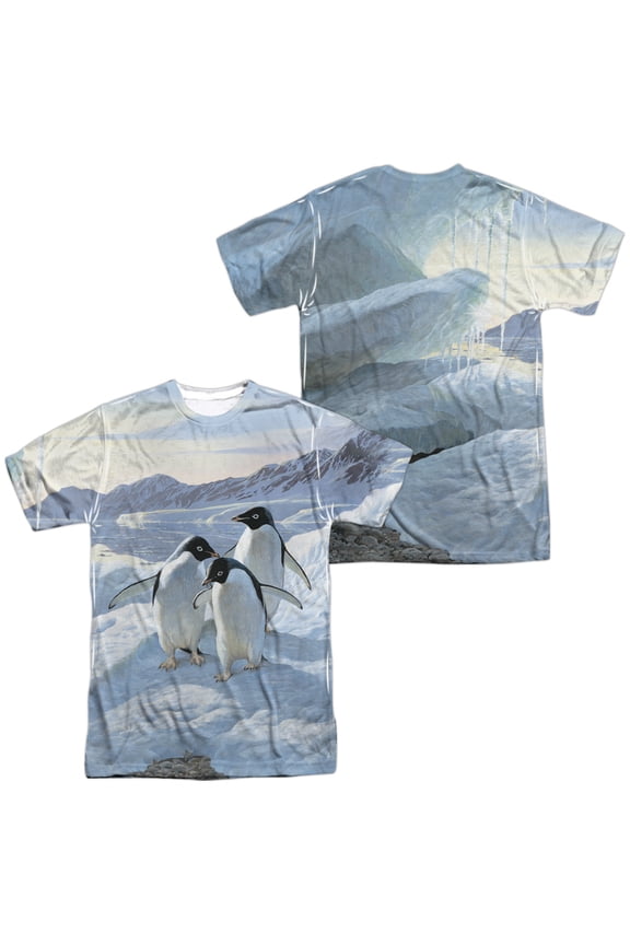 Wild Wings Penguins Unisex Adult Sublimated Costume T Shirt (Front/Back), 3X-Large Multicolor