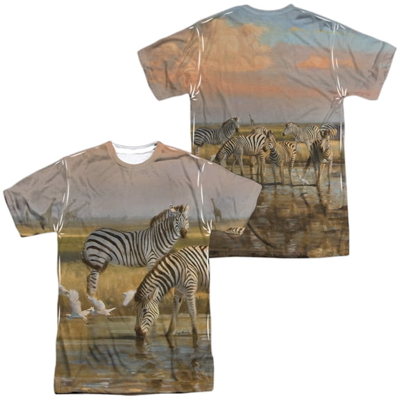 Wild Wings Sundowners Unisex Adult Sublimated Costume T Shirt (Front/Back), Small Multicolor