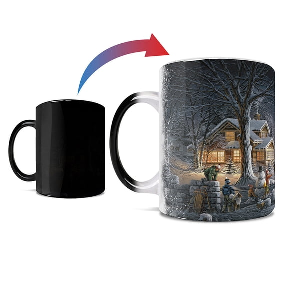 Wild Wings (Winter Wonderland) Morphing Mugs Heat-Sensitive Mug