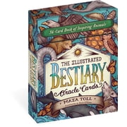 Wild Wisdom The Illustrated Bestiary Oracle Cards 36-Card Deck of Inspiring Animals, Hardcover