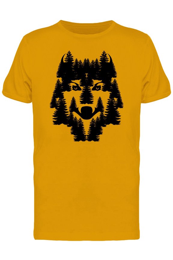 Wild Wolf T-Shirt Men -Image by Shutterstock, Male x-Large