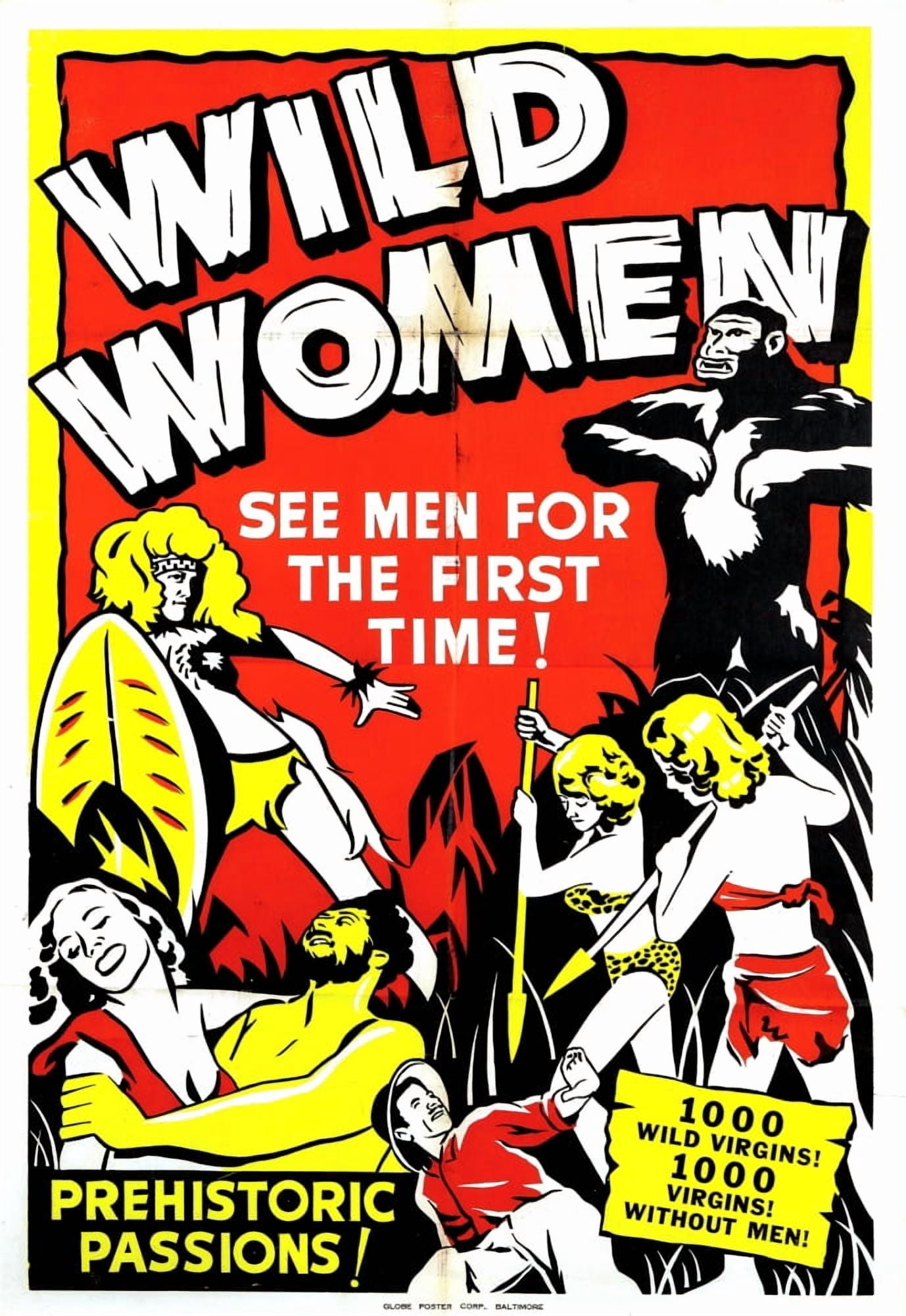 Wild Women Canvas Art - (11 x 17)