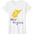 thumbnail image 1 of Wild Wonderful West Virginia WV State Bird Souvenir Gift T-Shirt, 1 of 2