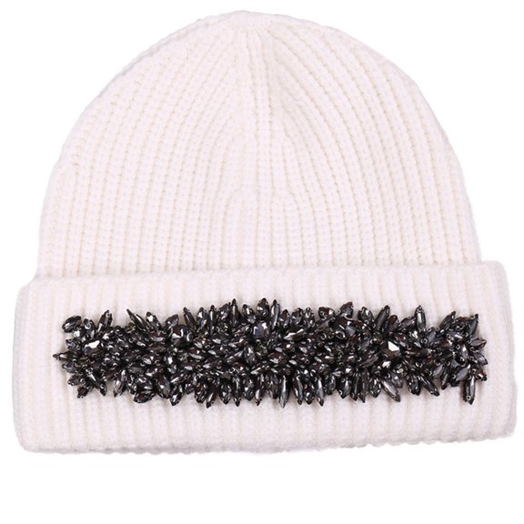 Wild Wool Hat for Rhinestone Knitted Hat Ear for Warm Autumn Winter for Boy Girl Halloween New Yea