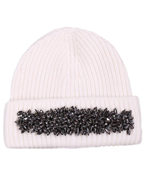Wild Wool Hat for Rhinestone Knitted Hat Ear for Warm Autumn Winter for Boy Girl Halloween New Yea