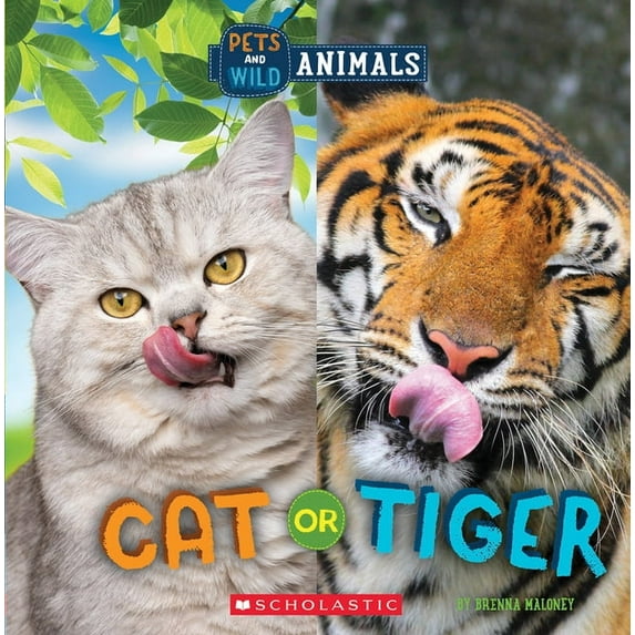 Wild World Cat or Tiger (Wild World: Pets and Wild Animals), (Paperback)