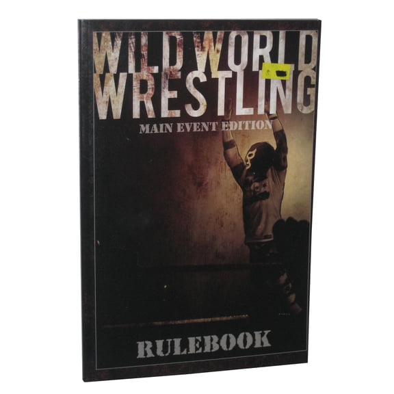 Wild World Wrestling Main Event Edition Rulebook Paperback Book