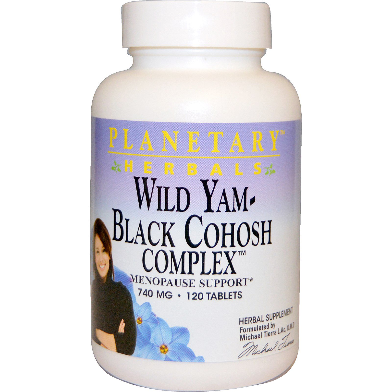 Wild Yam Black Cohosh Complex, 740 mg, 120 Tablets, Herbals