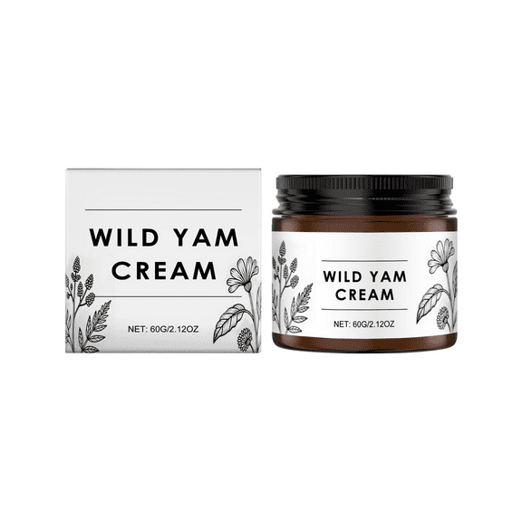 Wild Yam Cream  Formula Enhancement-Plant-Based Body Cream with Natural Ingredients, Lavender Scent, for Daily Skincare