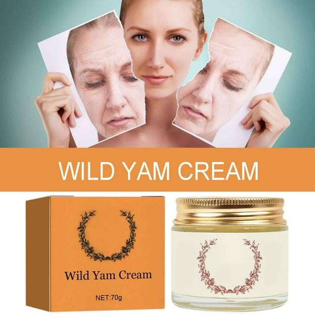 Wild Yam Cream Organic for Hormone Balance, Women's Organic Wild Yam