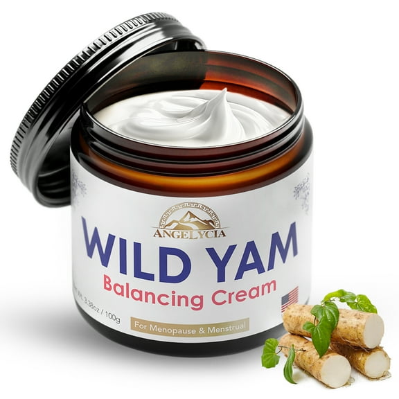 Wild Yam Cream- Wild Yam Cream Organic for Hormone Balance, Women'S Organic Wild Yam Root Cream for All Skin Types
