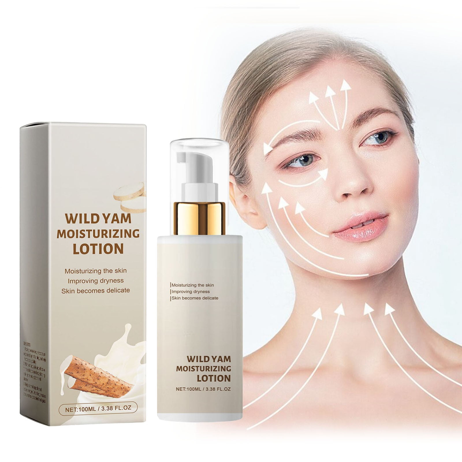 Wild Yam Moisturizing Milk Moisturizing Moisturizing Resisting