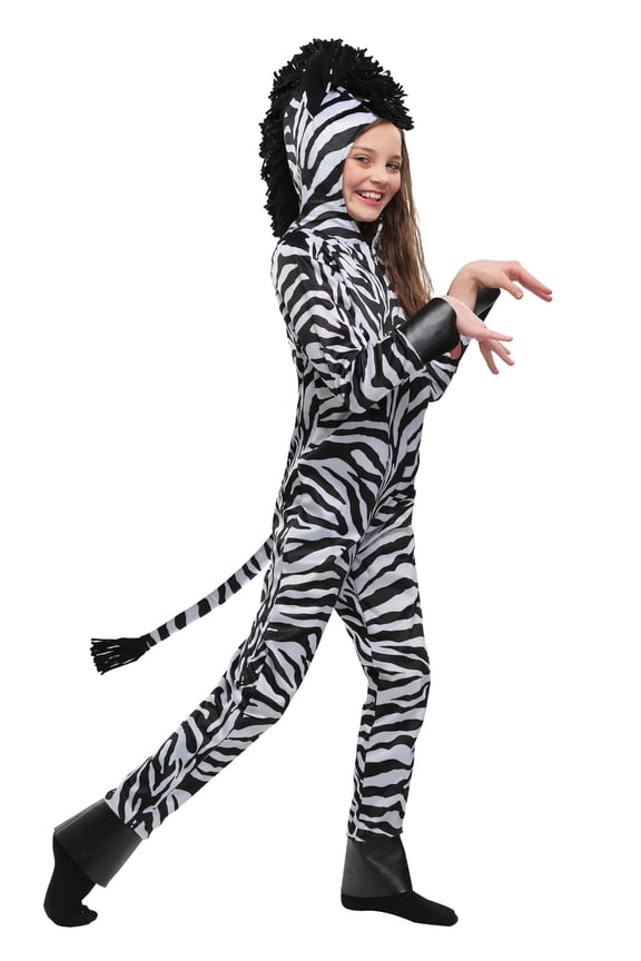 Wild Zebra Kids Costume