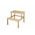 thumbnail image 1 of Wild Zoo Furniture s-d mpl-wht-wz Student Desk - Maple-White, 1 of 10