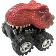 thumbnail image 1 of Wild Zoomies T-Rex by Deluxebase – Friction Powered Dinosaur Truck Toy with Animal Riders, 1 of 2