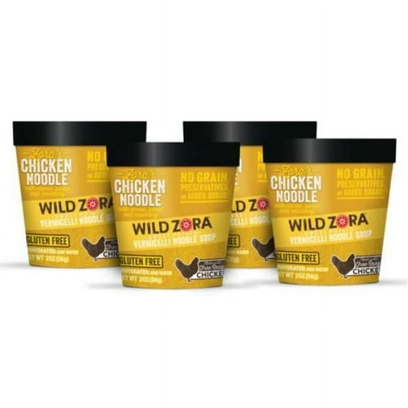 Wild Zora Foods 2305278 2 oz Chicken Vermicelli Noodle Soup - Pack of 8