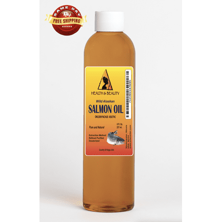 Wild alaskan salmon oil by h&b oils center all natural for dogs & cats 8 oz