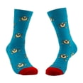 thumbnail image 1 of Wild and Crazy Egg Socks from the Sock Panda (Adult Medium - Women's Shoe Sizes 5-10), 1 of 4