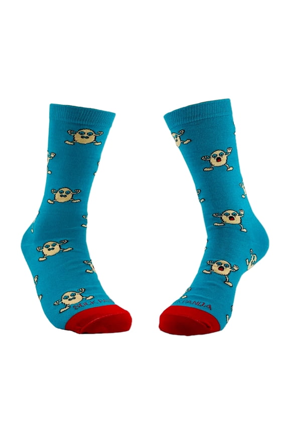 Wild and Crazy Egg Socks from the Sock Panda (Adult Medium - Women's Shoe Sizes 5-10)