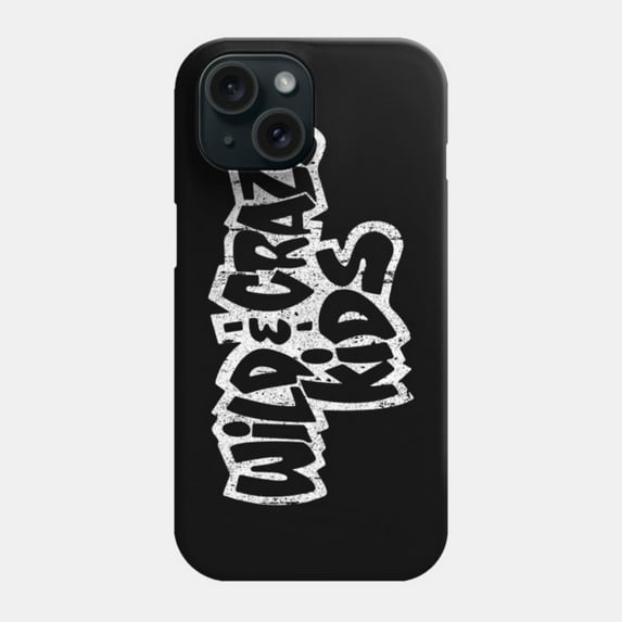 Wild and Crazy Kids Retro Graphic Protective Cover for iPhone 11–17 Pro Max