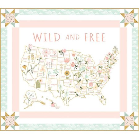 Wild and Free Panel Quilt Boxed Kit by Gracey Larson and RBD Designers