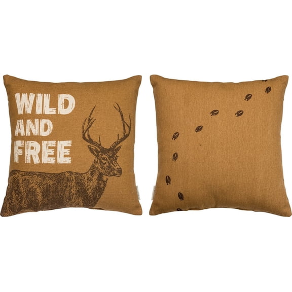 Wild and Free Pillow
