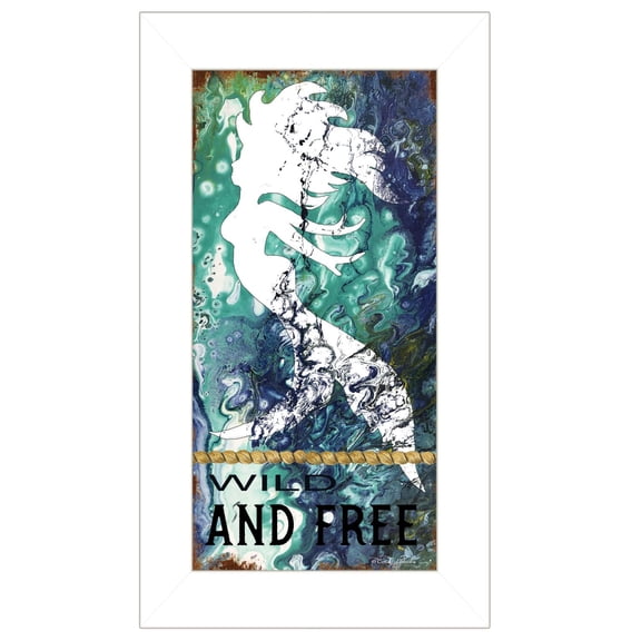 TrendyDecor4U Wild And Free By Cindy Jacobs Framed Print CIN1521-226