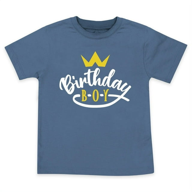 Wild and Happy Birthday Boy Tshirt T Shirt Tee Bday Party Shirt Toddler