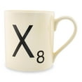 thumbnail image 1 of Wild and Wolf Scrabble Coffee Mug - Choose Your Letters Letter X Unisex, 1 of 3
